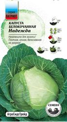 Семена Капуста белокочанная Надежда  ПАТРИОТ, крупный план