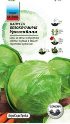 Семена Капуста белокочанная Урожайная ПАТРИОТ, фото