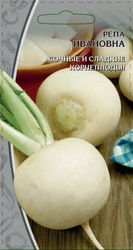 Семена репа ивановна 1 г, крупный план