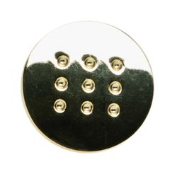 Ручка-кнопка золото KERRON K-1060 OT, крупный план