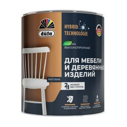 Dufa для мебели и деревянных изделий краска база 1 2л, картинка