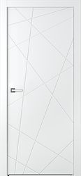 Межкомнатная дверь Belwooddoors Stripe Эмаль 2000х800, Белый, изображение