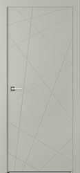 Межкомнатная дверь Belwooddoors Stripe Эмаль 2000х800, Шелк, фото