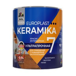 Краска DUFA PREMIUM EUROPLAST KERAMIKA 7  интерьерная ультрапрочная база 1 0,9л, фото
