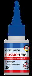 Клей COSMO LINE секундный 20 гр CA-500.390-(20)-BL, фотография