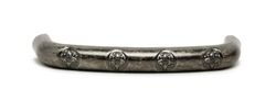 Ручка-скоба 96 мм чернёный старинный цинк KERRON RS-102-96 BAZ, вид