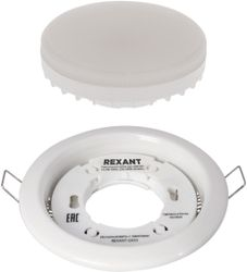 Светильник REXANT GX53 комфортный теплый белый 10,5 Вт 2700 K GX53 белый, фото