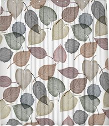 Штора для ванной с принтом Fresh Code Autumn vibes 180x180 см, фото