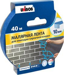 Лента малярная UNIBOB для иммитации кирпичной кладки, фотография