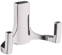 Крючок мебельный рожковый KERRON KR 0330 SC матовый хром, детальное фото