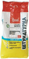 Штукатурка базовая гипсовая Старатели белая 5 кг, детальное фото