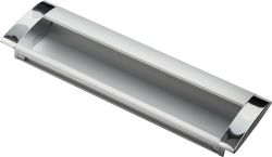 Ручка-скоба 128 мм хром KERRON S-4180-128, картинка