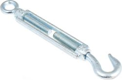 Талреп сталь 12 мм кольцо-крюк 340 г, крупный план