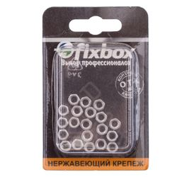 Гайка нержавеющий FixBox DIN 934 М 4 20 шт, картинка
