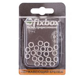 Гайка нержавеющий FixBox DIN 934 М 5 20 шт, детальное фото