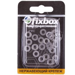 Шайба нержавеющий FixBox DIN 125A 4 мм 20 шт, вид