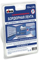 Клейкая лента UNIBOB 12,8 мм х 3,35 м белая, фотография