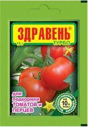 Удобрение Здравень для томатов 15 гр, крупный план