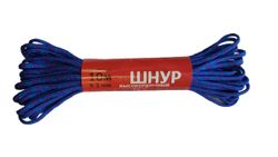 Шнур плетеный с сердечником ПП 3мм высокопрочный 10 м, фото