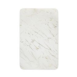Коврик для ванной 50*80см, MARBLE айвори с золотом, вид
