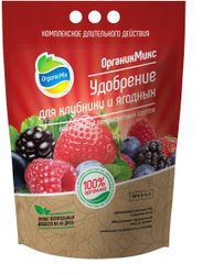 ОрганикМикс Органическое удобрение Для Клубники и ягодных 2,8 кг, крупный план
