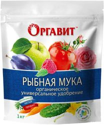Удобрение ОРГАВИТ рыбная мука 1 кг, картинка