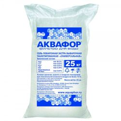 Соль Аквафор таблетированная 25 кг, детальное фото