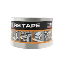 Лента битумная для кровли TYTAN Professional RS TAPE 10 см x 10 м алюминий, фотография