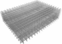 Сетка стальная Таврос для стяжки 100х100 мм сварная 100х200 см, фото