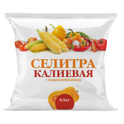Удобрение минеральное Классика дачника селитра калиевая с микроэлементами 0,5 кг, картинка