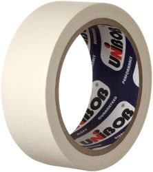 Малярная лента UNIBOB 48 мм х 25 м белая, детальное фото