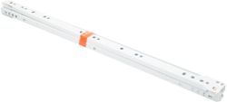 Направляющая мебельная роликовая Lemax prof NR-08-WT1-450 белый, фотография