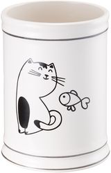 Стакан настольный Fora Happy Cats керамика, фотография