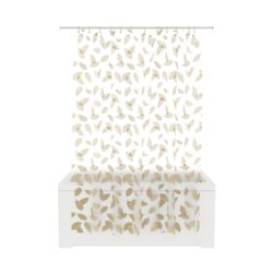 Шторка для ванной комнаты PEVA "BOTANICA GOLD" 200*180 FORA, крупный план