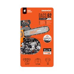 Цепь для пилы DAEWOO Dacs 62 звена 40см/16", крупный план