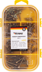 Набор саморезов для дсп KRANZ 4х8,5х15см, Арт. KR-01-3101-05, 255шт, картинка