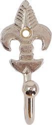 Крючок мебельный Larvij HK1808D Curtain Hook одинарный латунь, вид