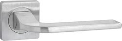 Дверная ручка раздельная AJAX K.JK51.SPLINE (SPLINE JK) SSC-16 сатинированный хром, картинка