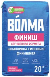 Шпаклевка финишная гипсовая Волма 20 кг, вид