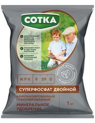 Минеральное удобрения Сотка Нитроаммофоска 1 кг, детальное фото