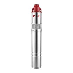 Насос скважинный P.I.T. PSW750-T1 900Вт 130 м, крупный план