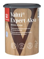 Лазурь антисептическая Tikkurila/Tikkivala Valtti Expert Akva Тик 0,9 л полуматовая, вид
