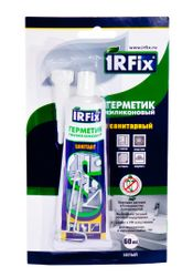 Герметик силиконовый санитарный IRFIX SANITARY 60 мл белый, детальное фото