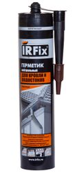Герметик для кровли и водостоков нейтральный IRFIX 310 мл бесцветный, картинка
