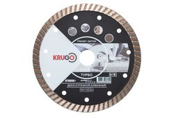 Алмазный диск KRUGO 150 x 2.2 x 22.23 x 10 мм Турбо универсальный, детальное фото