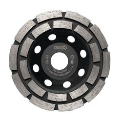 Алмазная чашка двухрядная 125 x 22.23mm KRUGO, детальное фото