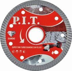 Диск алмазный отрезной Turbo сверхтонкий P.I.T. 150x22,2x1,4 мм ACTW03-T150A, изображение