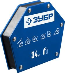 Угольник магнитный для сварочных работ ЗУБР УМ-6 34 кг, фотография