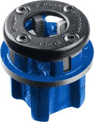 Клупп трубный ЗУБР резьбонарезной 1/2", крупный план