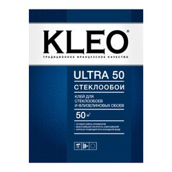 KLEO ULTRA 50, обойный клей для стеклообоев и флизелиновых обоев, 500г, фотография